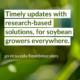 Bean Binoculars: A New Digital Database Tracks Soybean Issues in Real Time